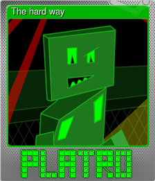 Series 1 - Card 1 of 6 - The hard way