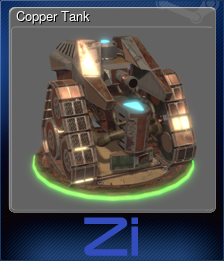 Series 1 - Card 1 of 5 - Copper Tank