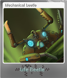 Series 1 - Card 5 of 5 - Mechanical beetle