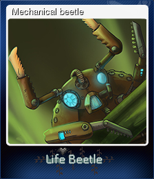 Series 1 - Card 5 of 5 - Mechanical beetle