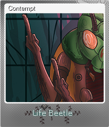 Series 1 - Card 1 of 5 - Contempt