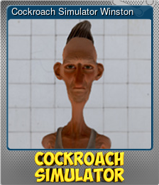 Series 1 - Card 5 of 5 - Cockroach Simulator Winston