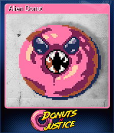 Series 1 - Card 9 of 9 - Alien Donut