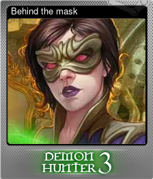Series 1 - Card 1 of 5 - Behind the mask