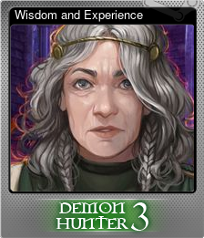 Series 1 - Card 3 of 5 - Wisdom and Experience