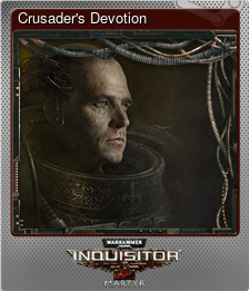 Series 1 - Card 4 of 10 - Crusader's Devotion