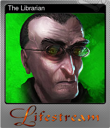 Series 1 - Card 6 of 9 - The Librarian