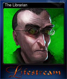 Series 1 - Card 6 of 9 - The Librarian
