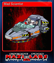 Series 1 - Card 5 of 6 - Mad Scientist