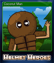 Series 1 - Card 1 of 7 - Coconut Man