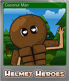 Series 1 - Card 1 of 7 - Coconut Man