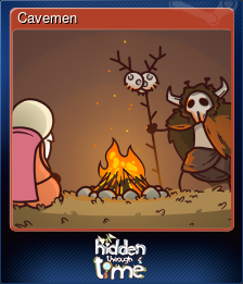 Series 1 - Card 2 of 5 - Cavemen