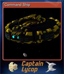 Series 1 - Card 6 of 9 - Command Ship