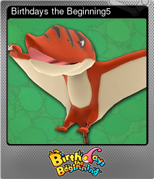 Series 1 - Card 5 of 6 - Birthdays the Beginning5