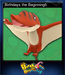 Series 1 - Card 5 of 6 - Birthdays the Beginning5