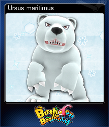 Series 1 - Card 3 of 6 - Ursus maritimus