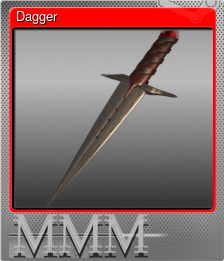 Series 1 - Card 5 of 5 - Dagger