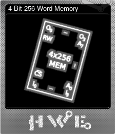 Series 1 - Card 3 of 7 - 4-Bit 256-Word Memory