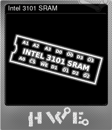 Series 1 - Card 7 of 7 - Intel 3101 SRAM