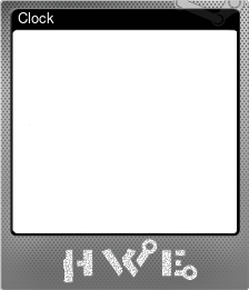 Series 1 - Card 2 of 7 - Clock