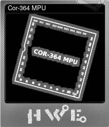 Series 1 - Card 4 of 7 - Cor-364 MPU