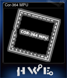 Series 1 - Card 4 of 7 - Cor-364 MPU