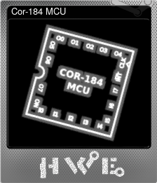 Series 1 - Card 5 of 7 - Cor-184 MCU