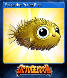 Series 1 - Card 3 of 5 - Spike the Puffer Fish