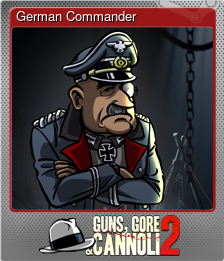 Series 1 - Card 1 of 6 - German Commander
