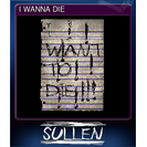 I WANNA DIE