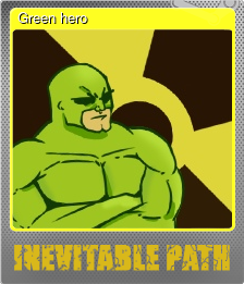 Series 1 - Card 2 of 15 - Green hero