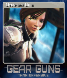 Series 1 - Card 3 of 12 - Lieutenant Lima