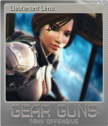 Series 1 - Card 3 of 12 - Lieutenant Lima