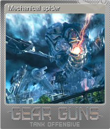 Series 1 - Card 8 of 12 - Mechanical spider