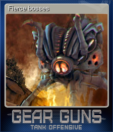 Series 1 - Card 10 of 12 - Fierce bosses