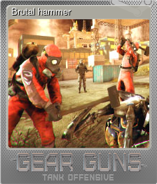 Series 1 - Card 12 of 12 - Brutal hammer