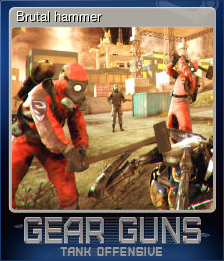 Series 1 - Card 12 of 12 - Brutal hammer