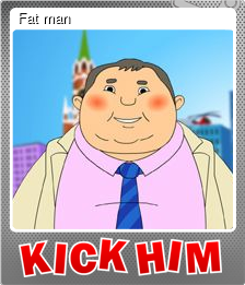 Series 1 - Card 4 of 5 - Fat man