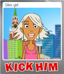 Series 1 - Card 2 of 5 - Slim girl