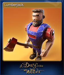 Series 1 - Card 4 of 10 - Lumberjack