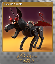 Series 1 - Card 5 of 10 - Devilish wolf