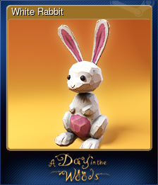 Series 1 - Card 2 of 10 - White Rabbit
