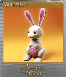 Series 1 - Card 2 of 10 - White Rabbit
