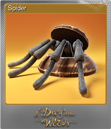 Series 1 - Card 8 of 10 - Spider