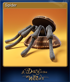 Series 1 - Card 8 of 10 - Spider