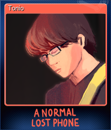 Series 1 - Card 3 of 5 - Tonio