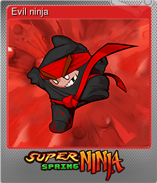 Series 1 - Card 5 of 5 - Evil ninja