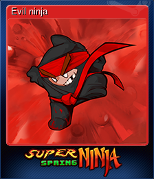 Series 1 - Card 5 of 5 - Evil ninja