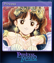 Series 1 - Card 8 of 9 - Princess