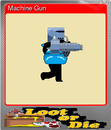 Series 1 - Card 2 of 10 - Machine Gun